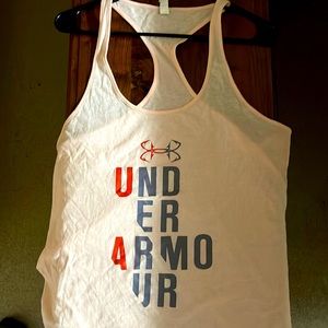 Under Armour tank size XXL red and grey